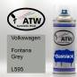 Preview: Volkswagen, Fontana Grey, L595: 400ml Sprühdose, von ATW Autoteile West.